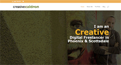 Desktop Screenshot of creativecaldron.com